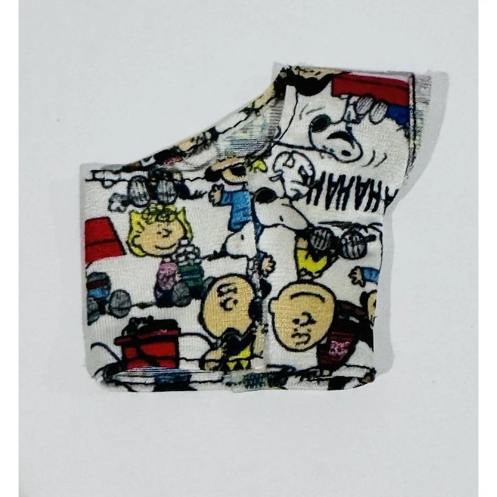 Barbie Doll Fashion One Shoulder Top Shirt Tank Peanuts Snoopy Charlie Brown‎